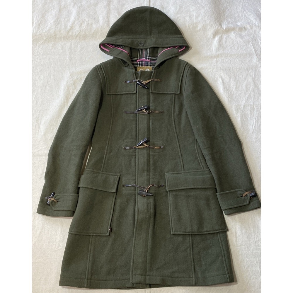 ARITZIA Tna The Super Long Premium Wool Military Parka With Hood Sz Small